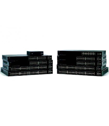 Интеллектуальный коммутатор Cisco серии 200 SF200E-48-UK